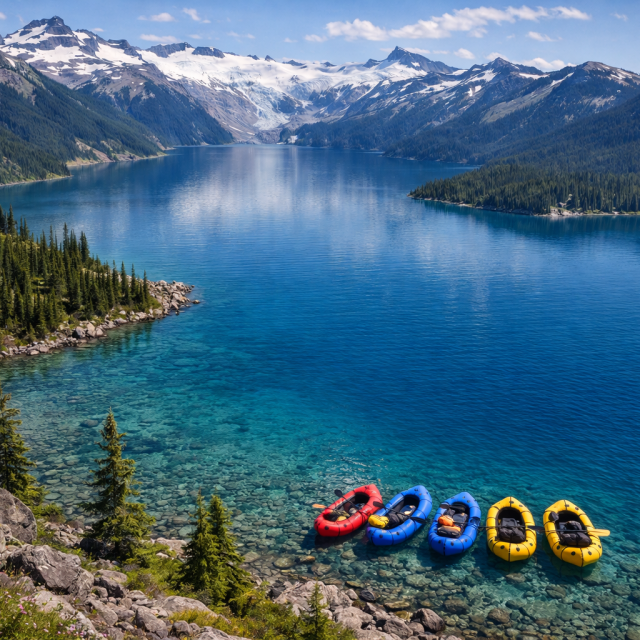 Garibaldi Lake Packraft Traverse